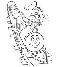 Top 10 Free Printable Train Coloring Pages