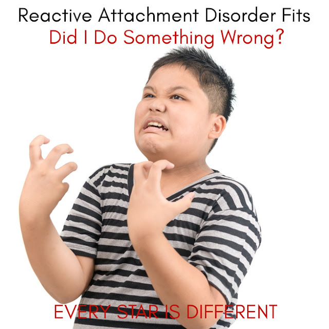 Reactive Attachment Disorder Fits: Did I Do Something Wrong?