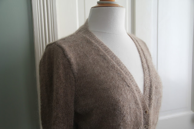 v-neck cardigan sweater