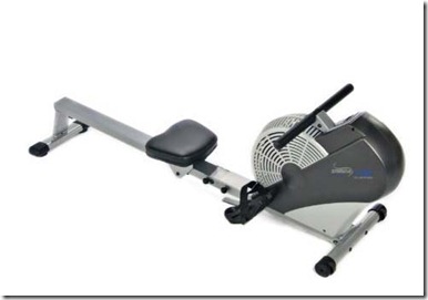 Stamina Air Rower (Black, Chrome)