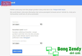 3 Langkah Mudah Mengganti Password Email Gmail