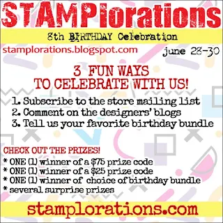 STAMPlorations Birthday post