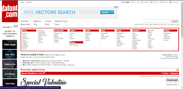 5 Situs Untuk Mendownload Font Gratis