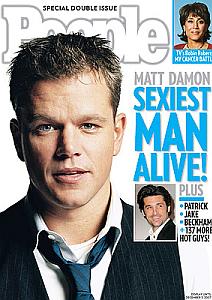 Matt Damon é o homem mais sexy do mundo 2007