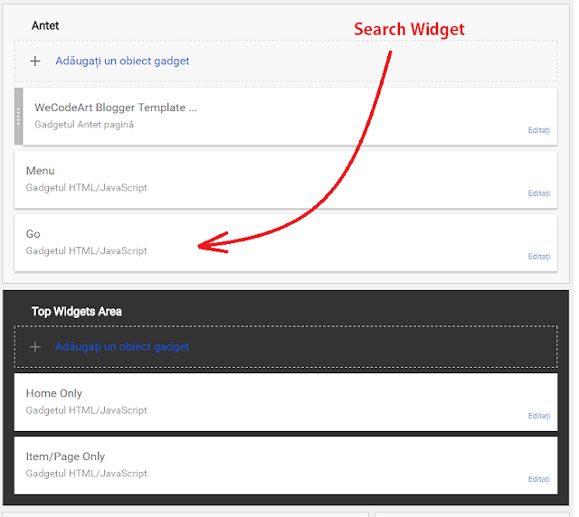 wecodeart search widget