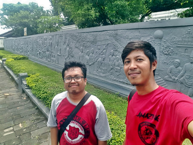 selfie di keraton jogja