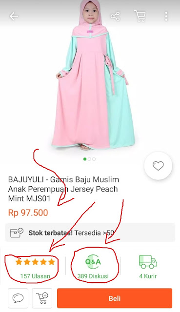 Ulasan Produk di Tokopedia