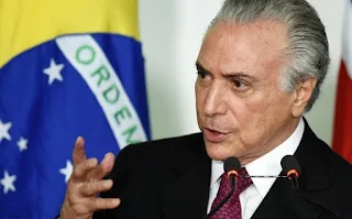 Michel Temer foi o presidente mais criminoso da historia do Brasil