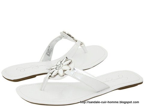 Sandale cuir homme:homme-676055