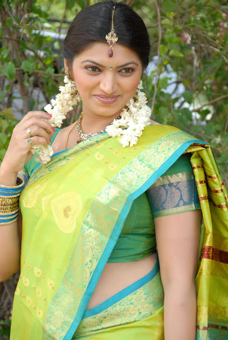 keerthi naidu in saree actress pics