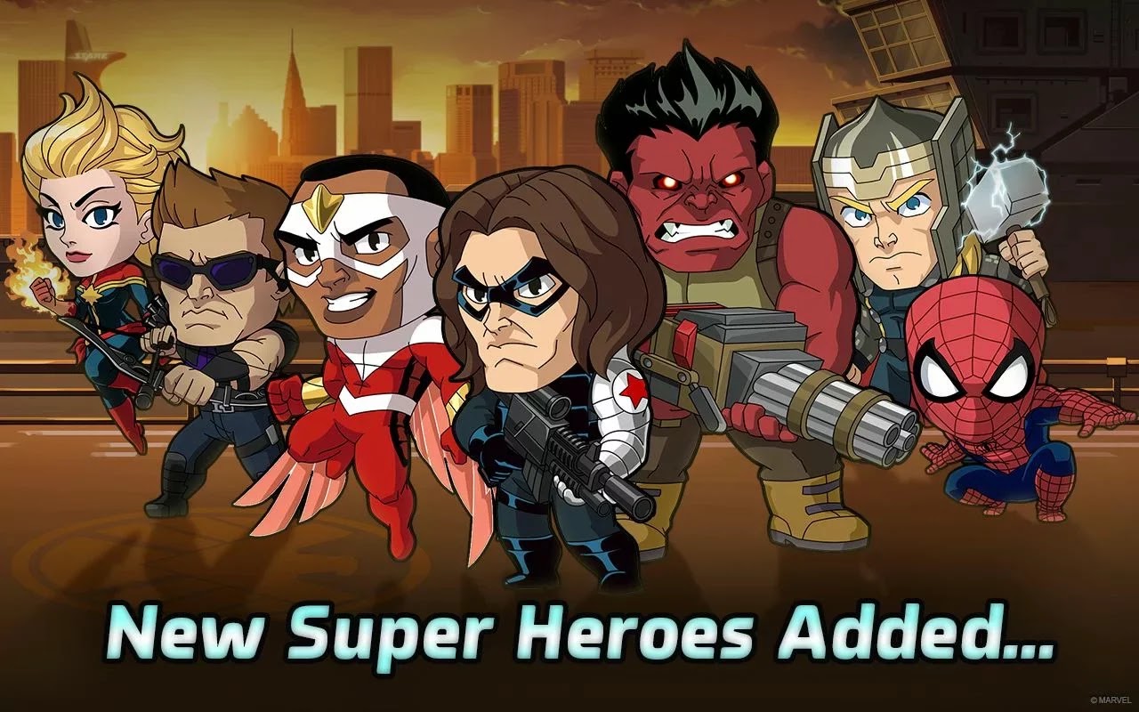 Marvel Run Jump Smash Mod Apk İndir