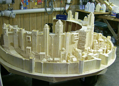 Minas Tirith Matchstick