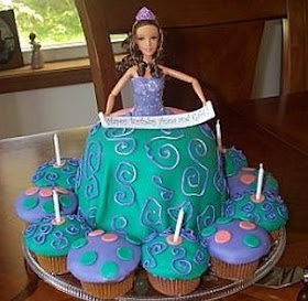 Barbie Birthday Cupcake Ideas