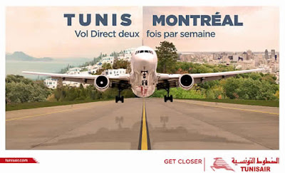 Vol Tunis Montréal