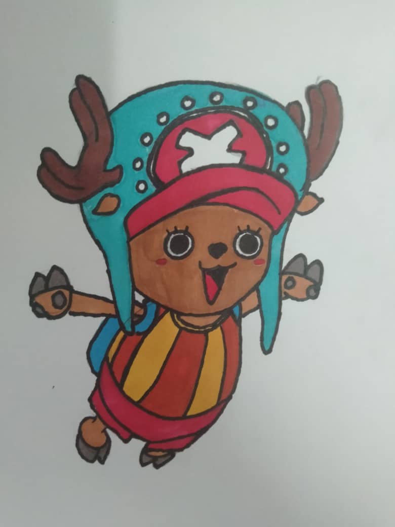 ヤナのプロジェクト トニートニーチョッパーの描き方 ヤナのプロジェクト トニートニーチョッパーの描き方