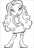 Bratz Coloring Pages