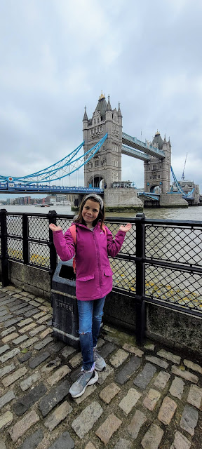Keilyn at Tower Bridge