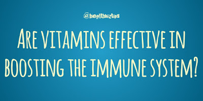 Are vitamins effective in boosting the immune system?