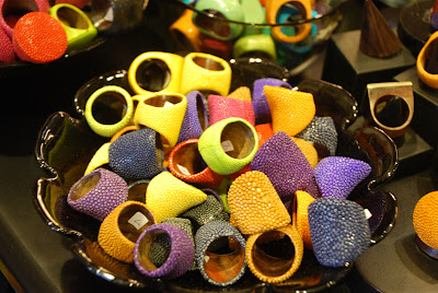 stingray leather accessories at Bangkok's Chatuchak Market