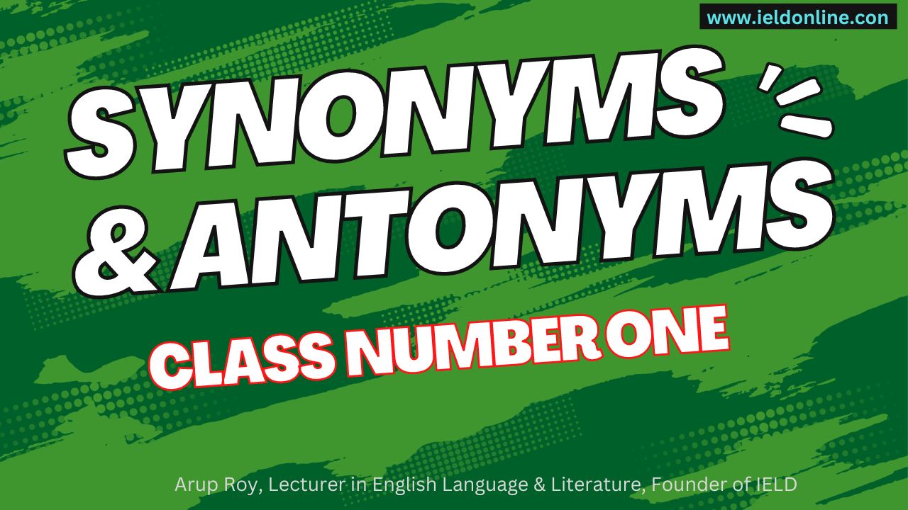 synonyms and antonyms