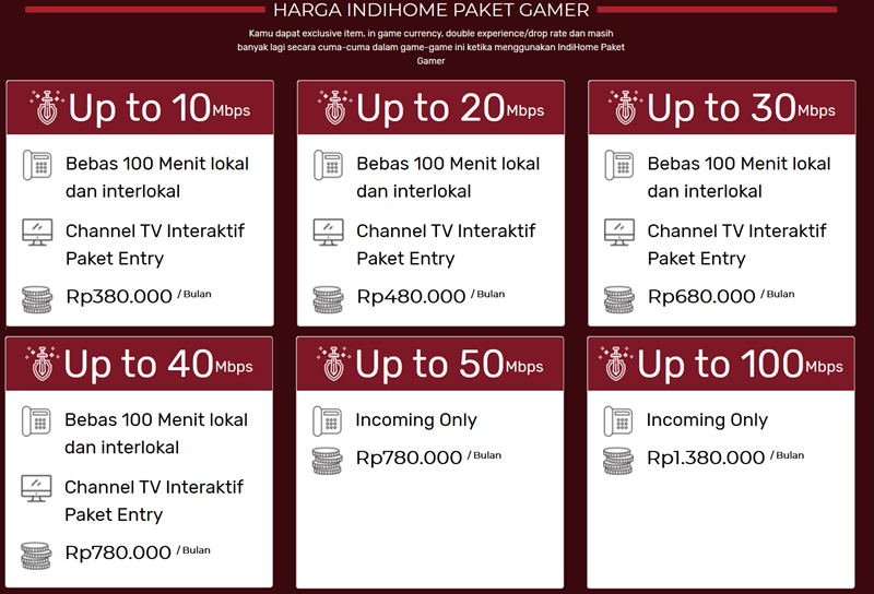 Indihome Paket Gamer Gaming Lancar Tanpa Lag