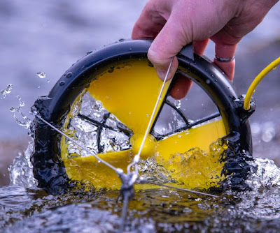 WaterLily Turbine, The Eco-Friendly Powerhouse That Uses Wind Or Water To Charge Devices