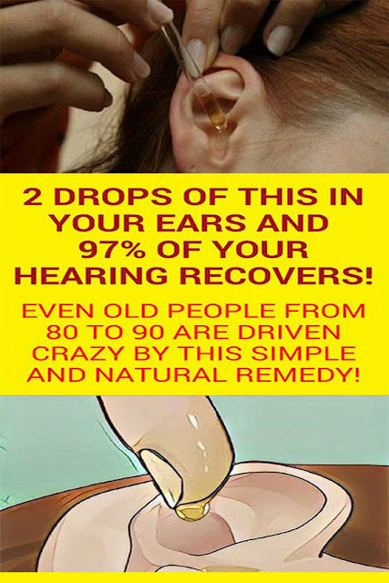 2 Drops of This In Your Ears and 97% of Your Hearing Recovers!