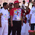 Presiden Jokowi dan Mentan Amran Jalan Sehat Bersama 1 Juta Warga di Makassar