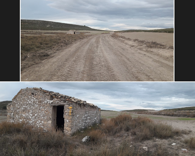 Camí de Sant Jaume de Compostela - Venta de Santa Lucia a Fuentes de Ebro, Camí de las Ventas i pallissa