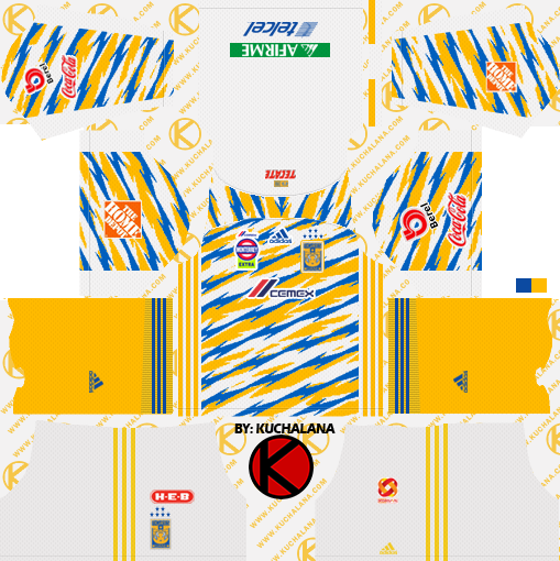 Tigres Uanl 20192020 Kit Dream League Soccer Kits Kuchalana