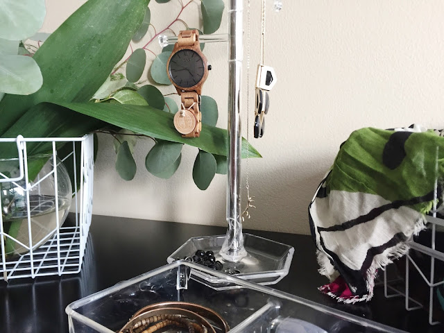 JORD Wood Watch + Fashion Accessories Storage Idea