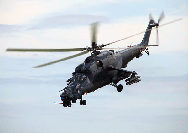 Mi-24 Super Hind Attack Helicopter