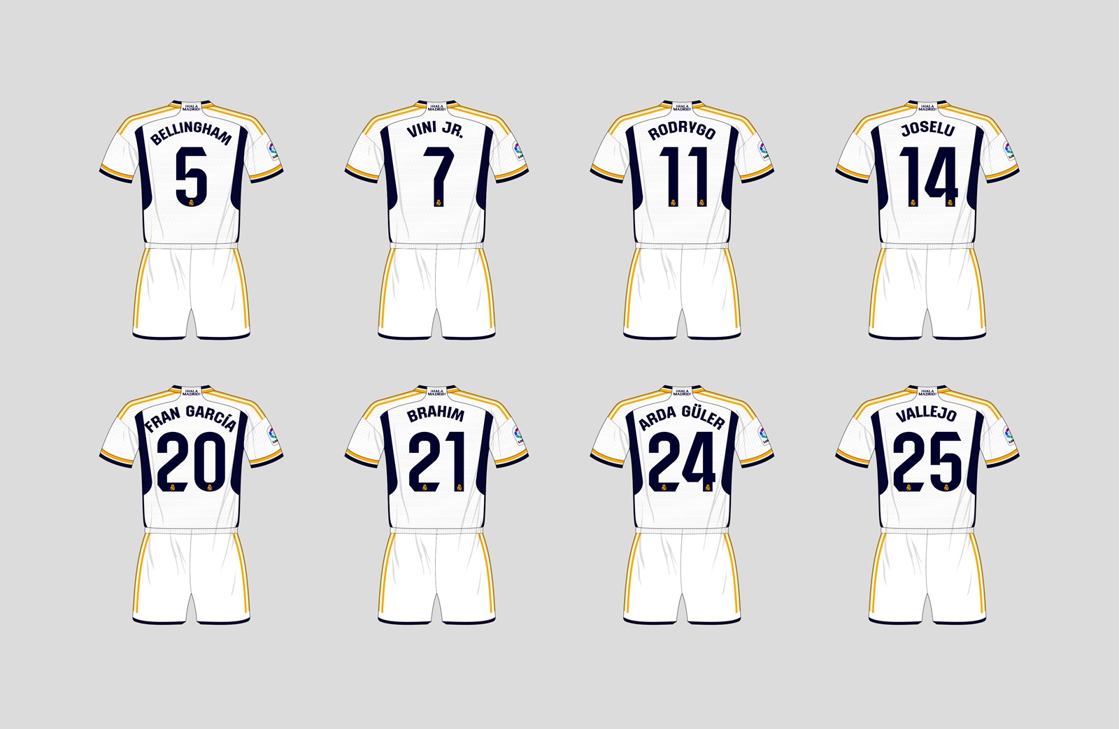 The Best Players Ever to Wear Each Shirt Number at Real Madrid