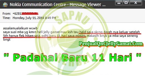 Obat Pereda Nyeri Haid Yang Aman Dan Terbukti Mujarab ~ TESTIMONI QNC JELLY GAMAT