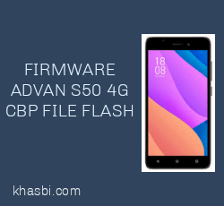 Firmware Advan S50 4G i5G CPB File