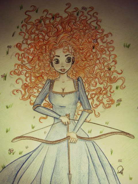 Debby Arts: Merida Princess Disney  Principesse Disney  the Brave  Ribelle