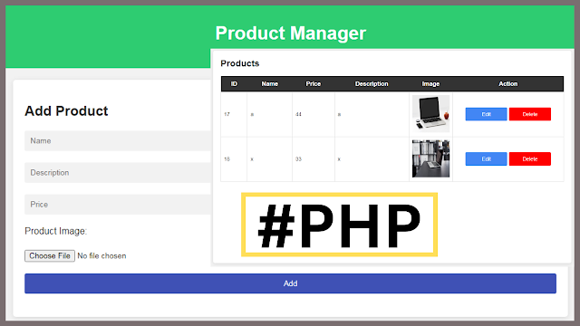 PHP Project With MySQL Database With Source Code