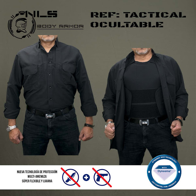 La mejor proteccion con Blindaje ocultable super resistente tecnologia militar