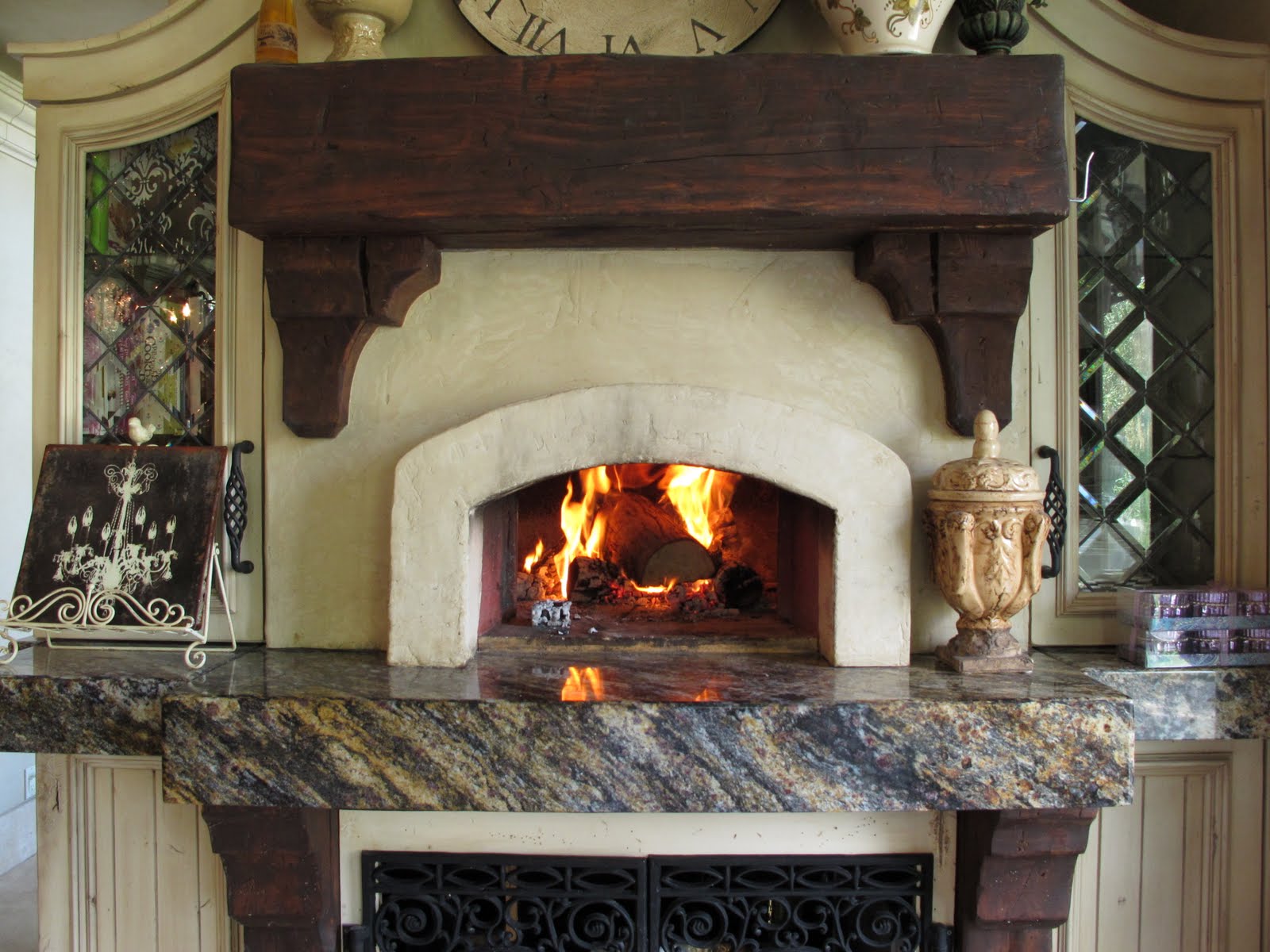 outdoor wood burning pizza oven plans