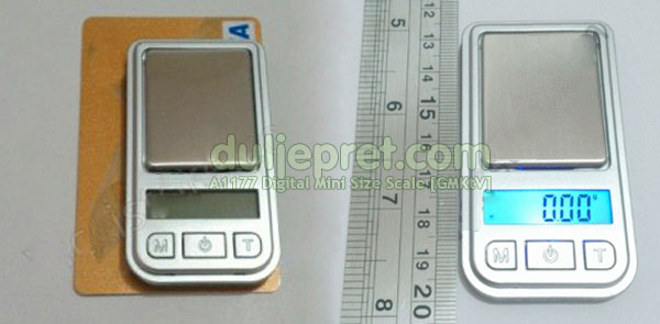 Dul Kiukiu: A1177 Digital Mini Size Scale / Timbangan Emas