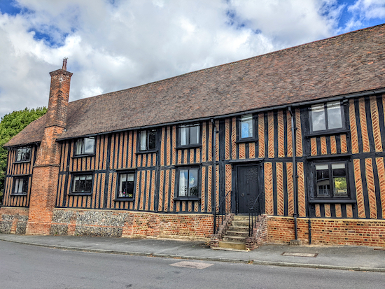 One of the houses in Standon village