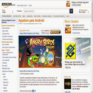 Amazon Appstore ganha versão brasileira