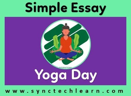 essay on International Yoga Day in English