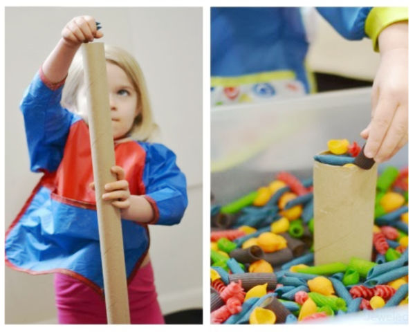 Make rainbow pasta noodles for arts, crafts, and sensory play using Kool-aid!  Recipe for kids spaghetti activities. #koolaiddye #koolaiddyedpasta #koolaidart #koolaidactivities #koolaidcrafts #koolaidcraftsforkids #craftswithkoolaid #rainbownoodles #pastanecklacecraftkids #dyedpasta #sensoryactivities #sensorybins #growingajeweledrose #activitiesforkids