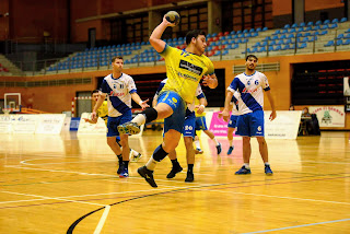 Partido del Balonmano Barakaldo contra el Jácar San Antonio