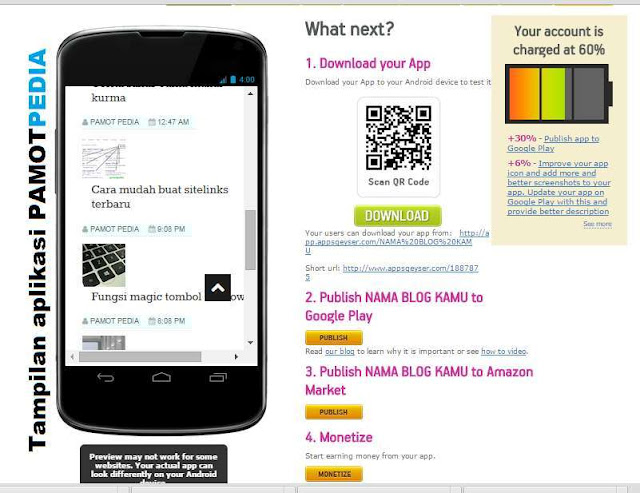  Cara buat blog menjadi aplikasi android Cara buat blog menjadi aplikasi android