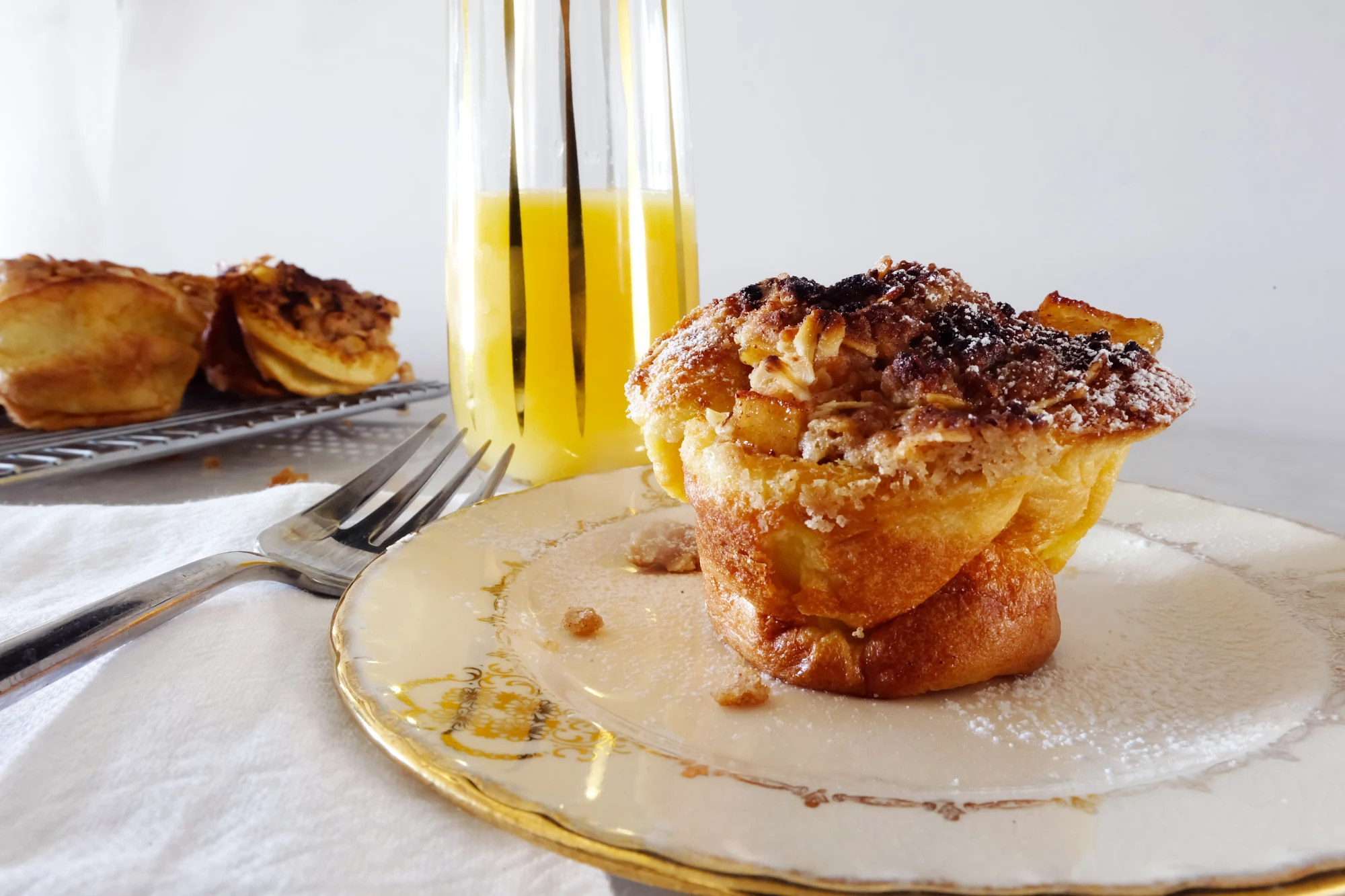 apple pancake bowls