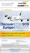 Promo Tiket Lufthansa German Airlines & Discover Europe Promo (lufthansa)