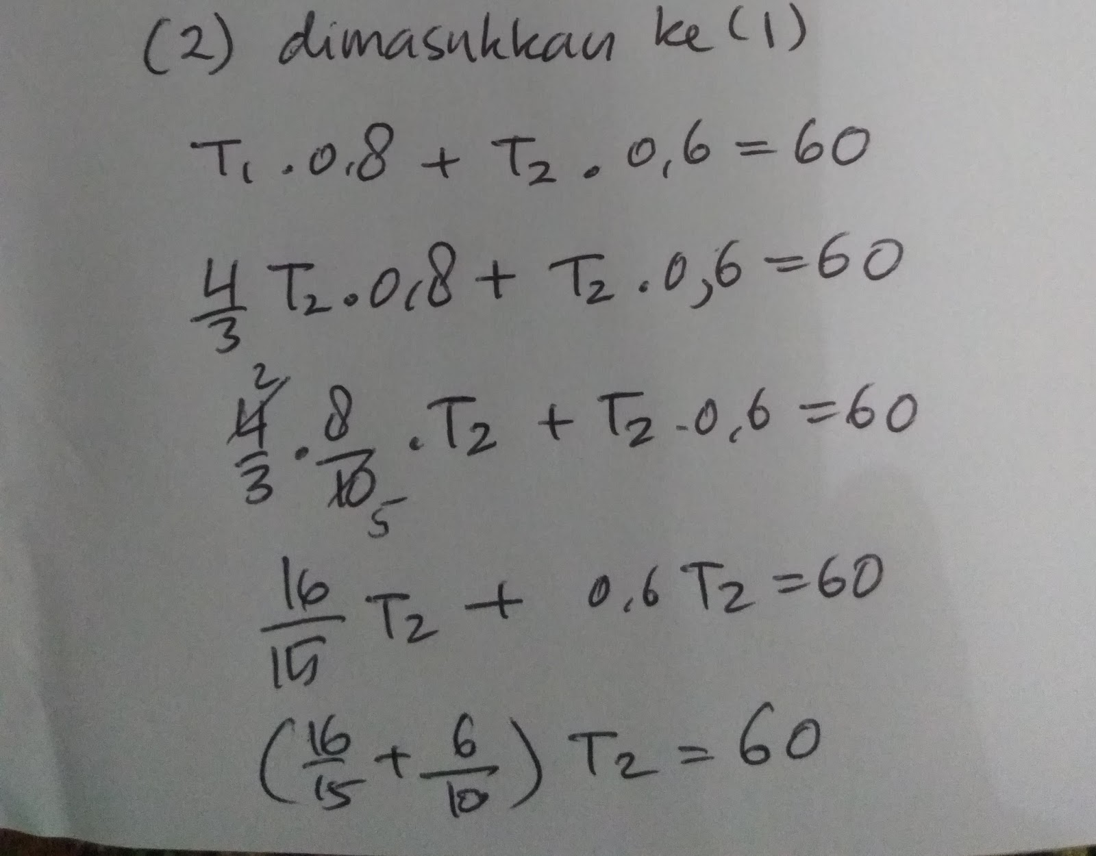 Contoh Soal dan Pembahasan Hukum Newton Tentang Gerak ...