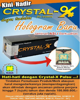 Crystal X Vagina Ciri Asli